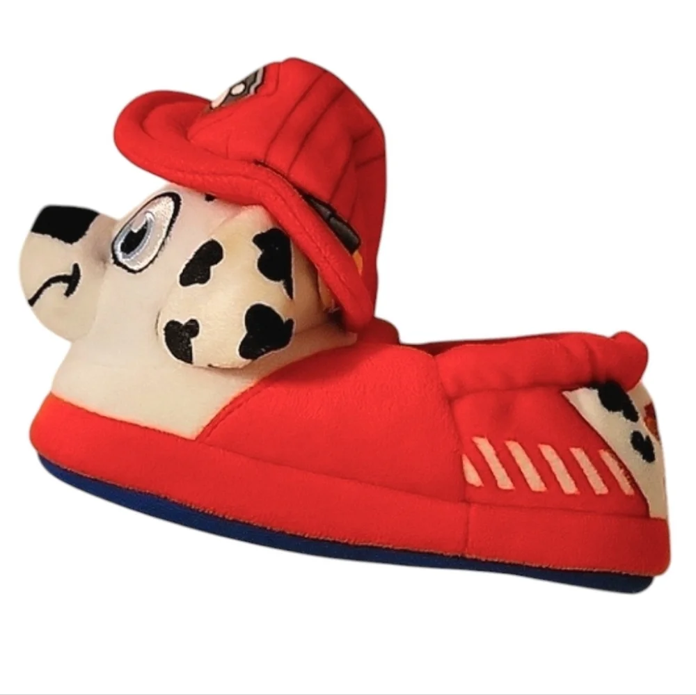 NEW Toddler Kid's Nickelodeon Paw Patrol Chase & Marshall Slippers